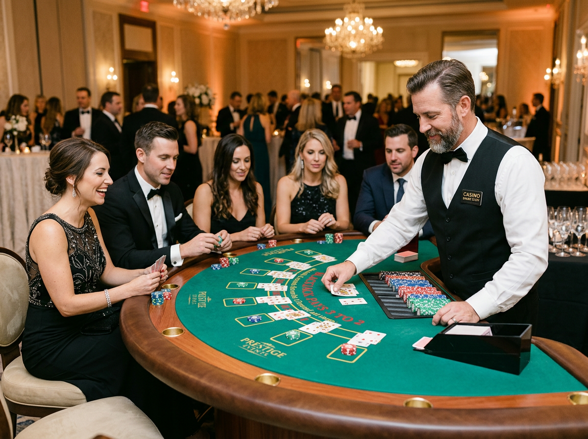 Blackjack para eventos corporativos Argentina