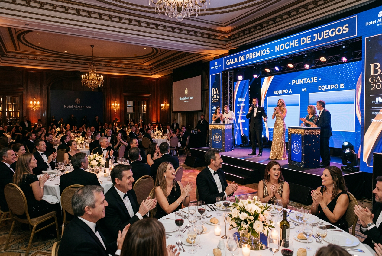 Producción integral de eventos de gala en Argentina