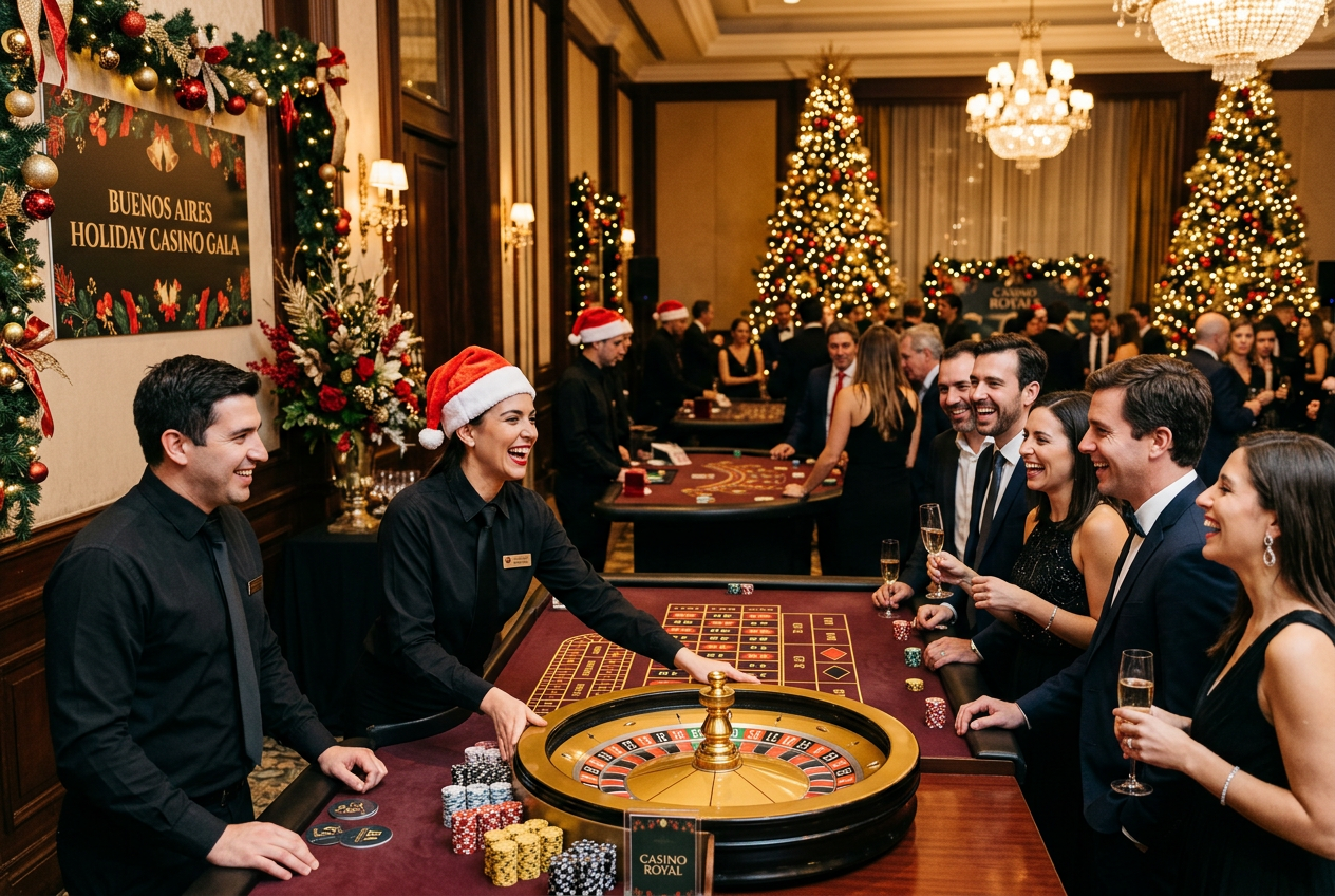 Fiestas navideñas corporativas con entretenimiento premium