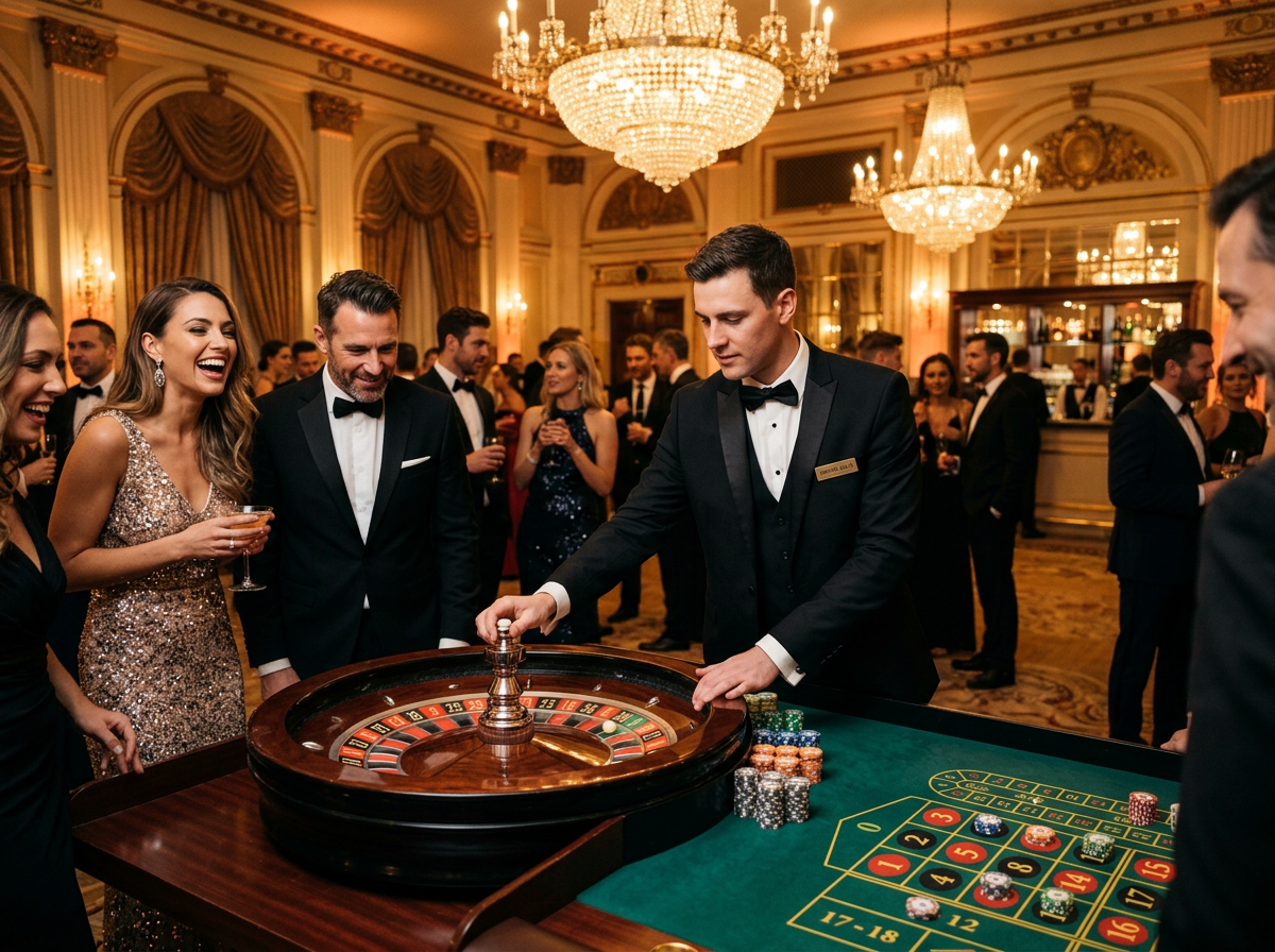 Ruleta de entretenimiento para fiestas privadas
